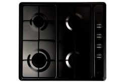 New World NWGHU601 Gas Hob - Black.